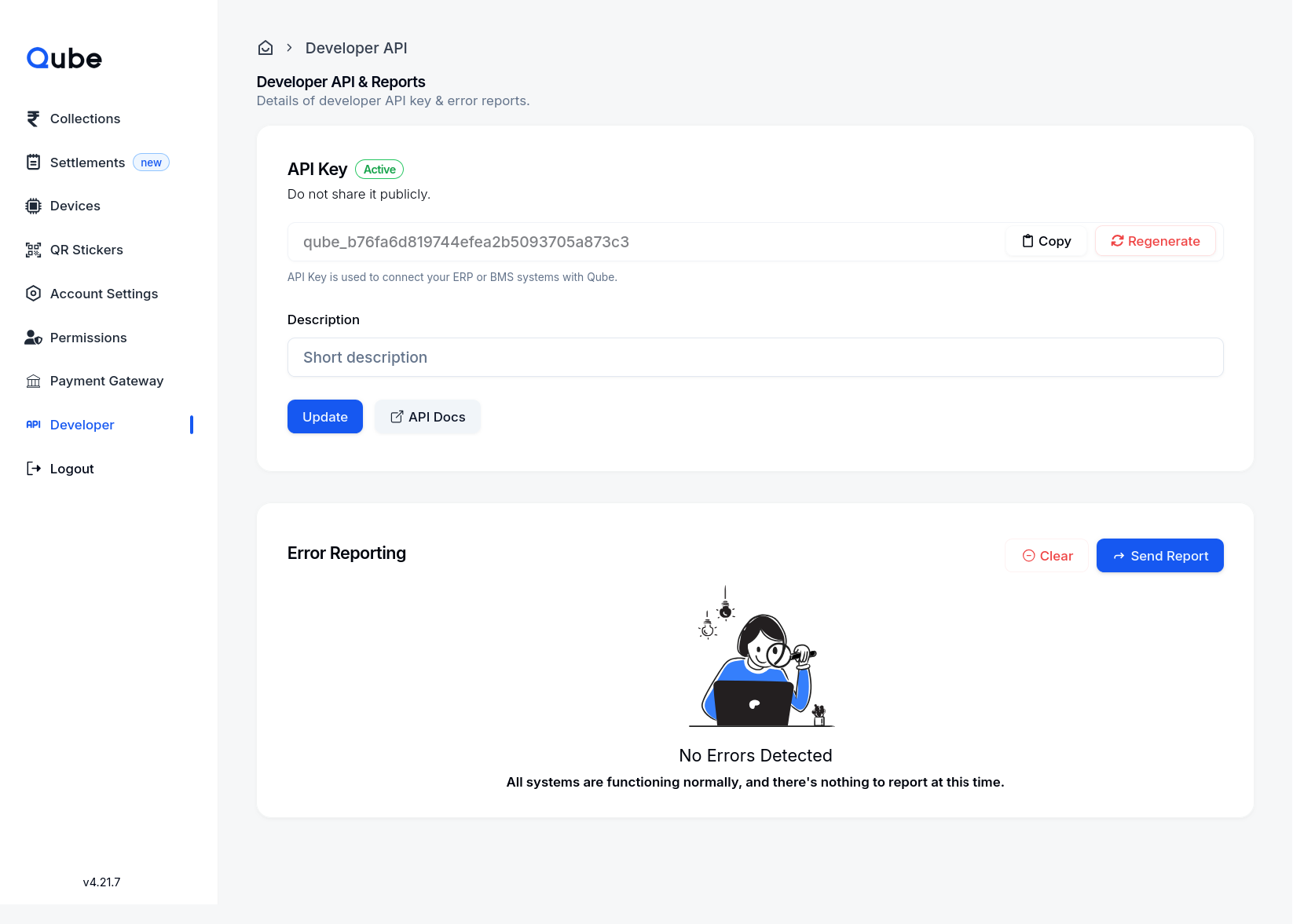 How to find your API key
